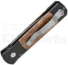 Protech Custom Godson Automatic Knife Maple Burl w/Damascus Blade