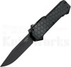 Hogue Compound OTF Automatic Knife Clip Point l Black G-10 l 34036