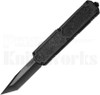 Titan Black D/A OTF Automatic Knife Black Tanto l For Sale