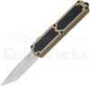 Titan Tan D/A OTF Automatic Knife Tanto l For Sale