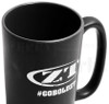 Zero Tolerance Ceramic Single Wall Mug Black 15 oz