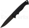 Piranha Pocket Automatic Knife Black P-1 l Tactical Black Blade