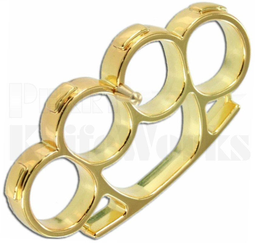 Iron Fist Heavy Duty Gold Belt Buckle Knuckle Weight