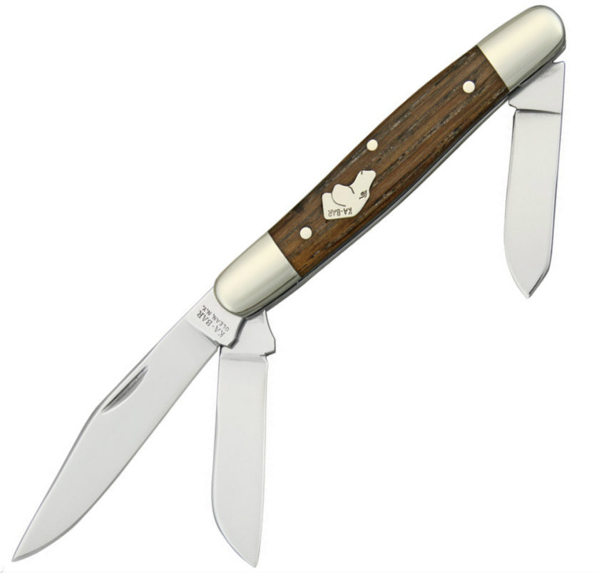 KaBar Dog's Head Chestnut Stockman Knife Perry Knifeworks