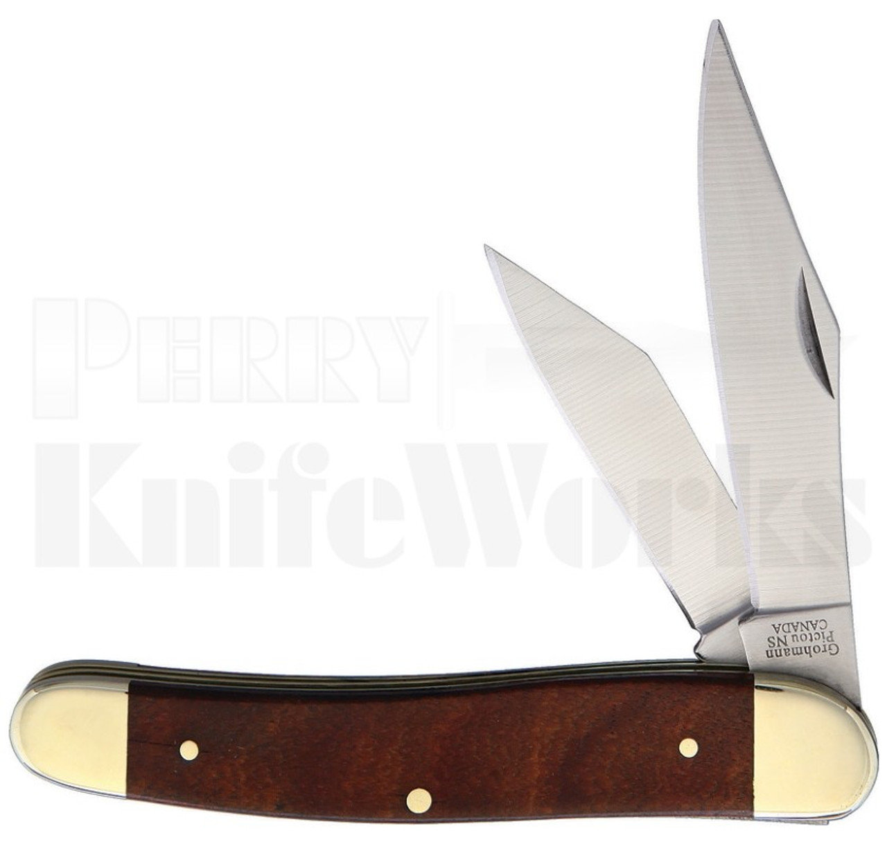 Grohmann Knives 2-Blade Slip Joint Knife Rosewood R350S