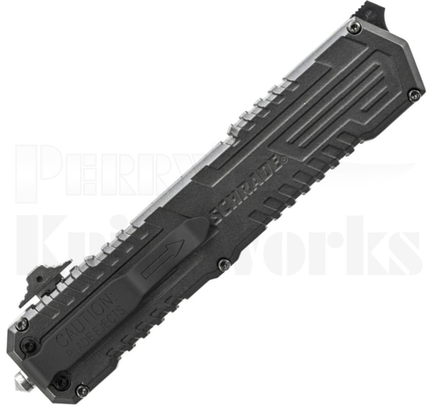 Schrade Viper 3rd Gen OTF Assisted Knife l Black Blade l SCHOTF3CB