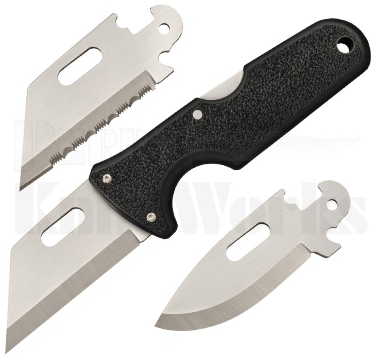 Cold Steel Click-N-Cut Exchangeable Blade Knife Black l 40A
