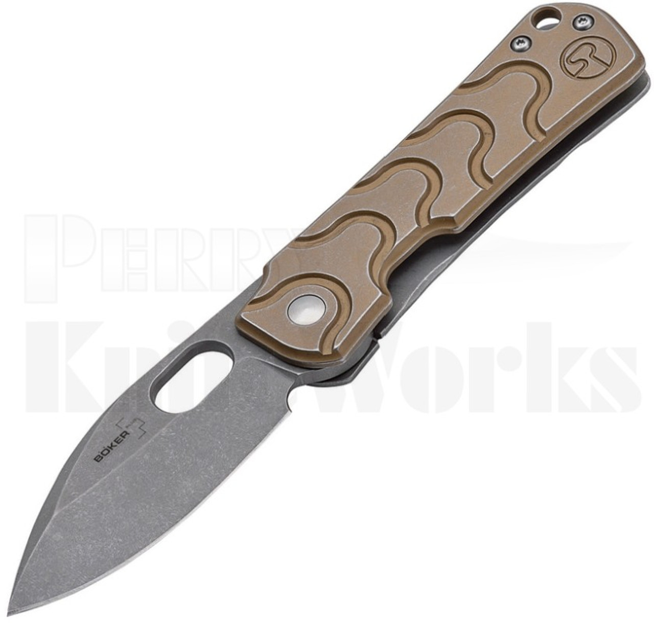 Boker Plus Panchenko Gust Framelock Knife 01BO082