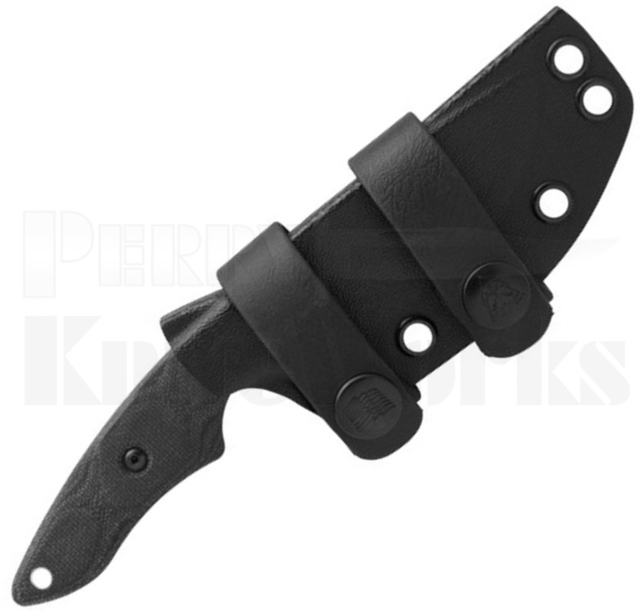 TOPS Knives 3 Pointer Fixed Blade Knife Black Micarta l Sheath