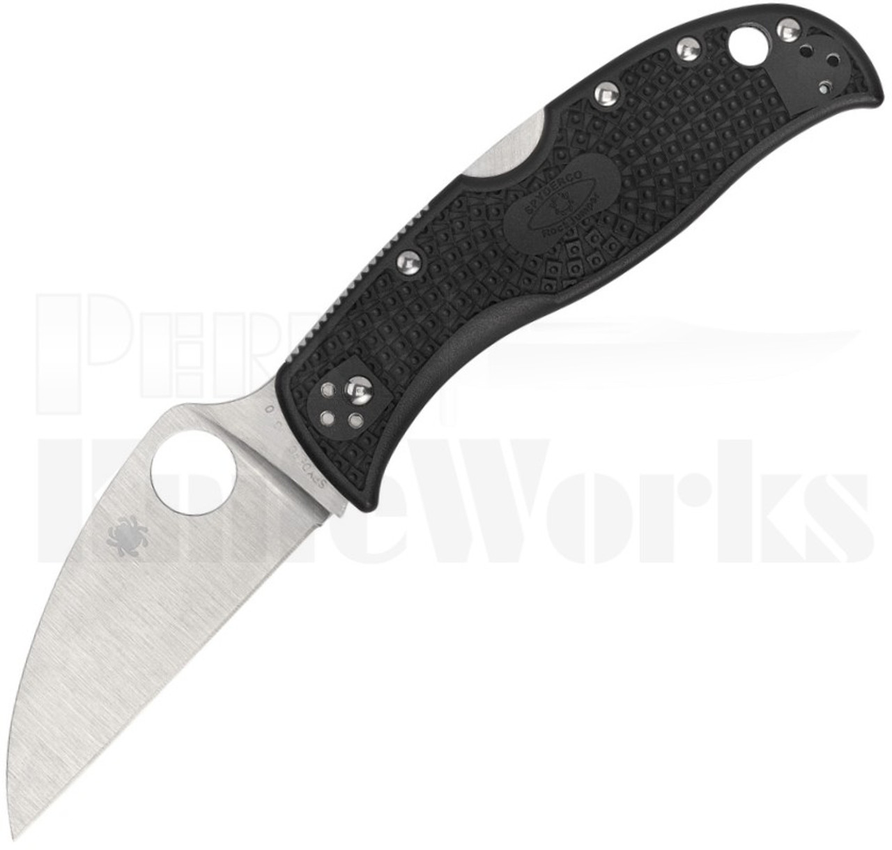 Spyderco RockJumper Lockback Knife Black l C254PBK l For Sale