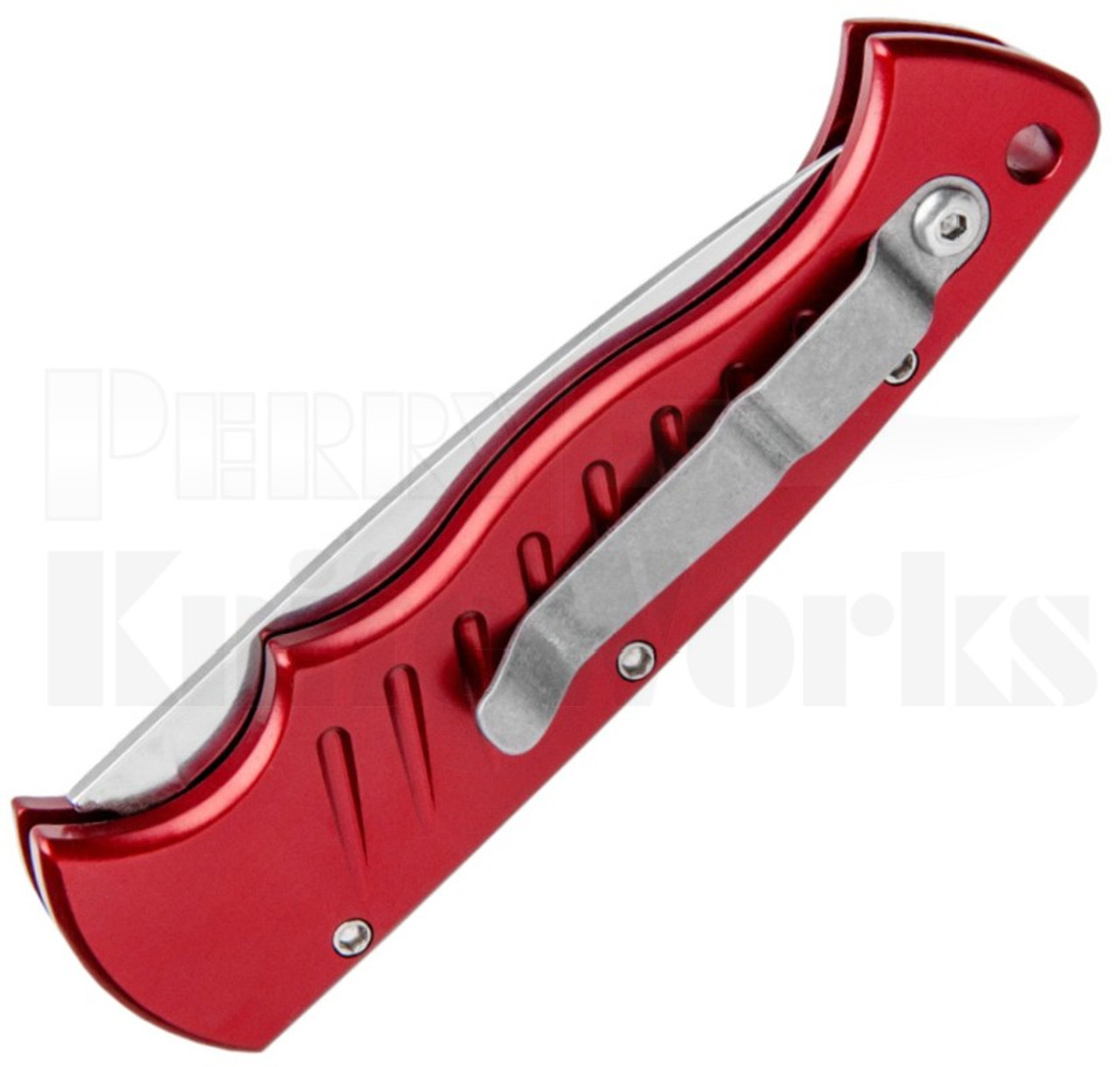 Piranha Pocket Automatic Knife Red P-1