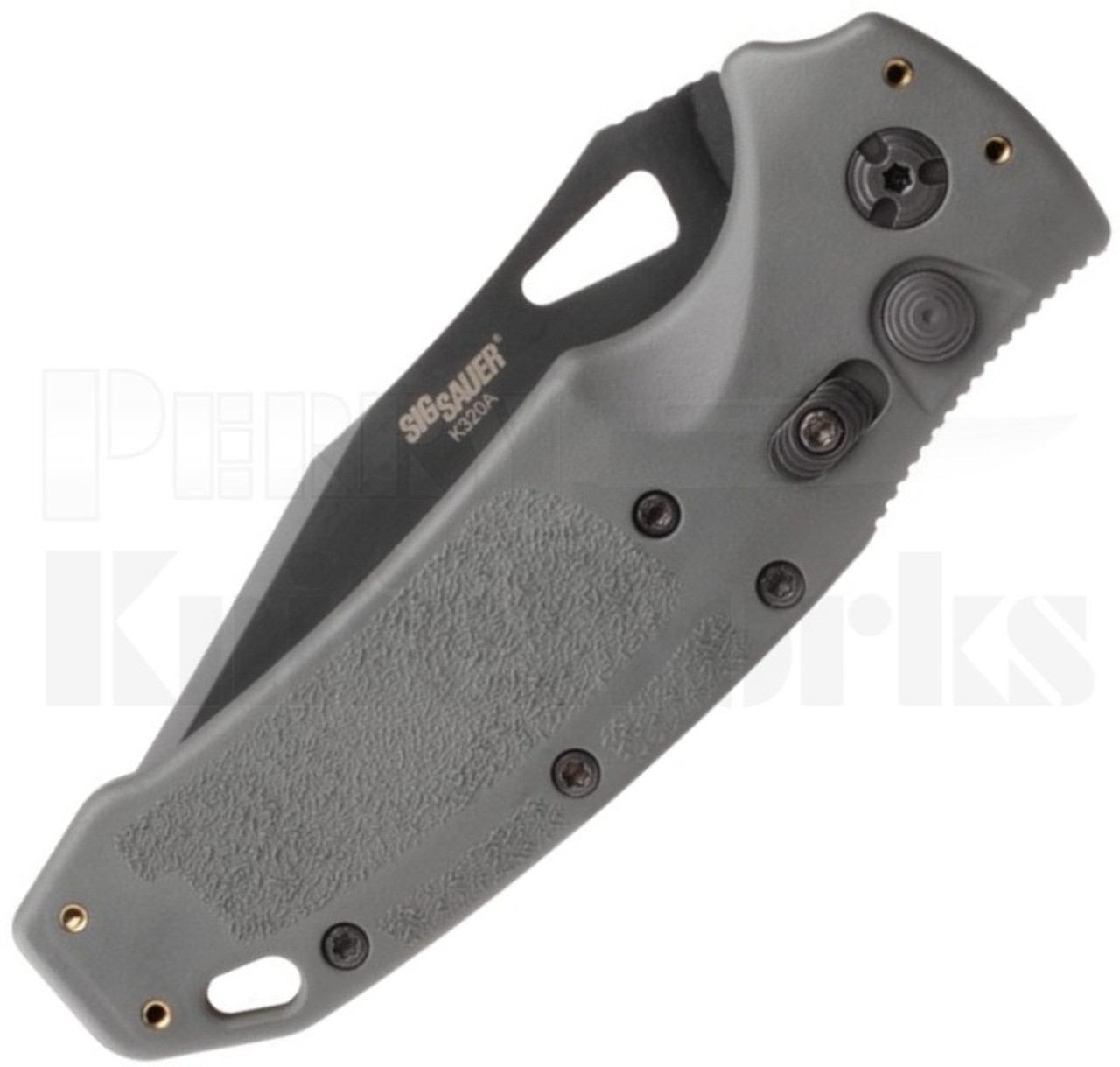 Hogue SIG K320A Automatic Knife Tanto Grey 36322 l Closed