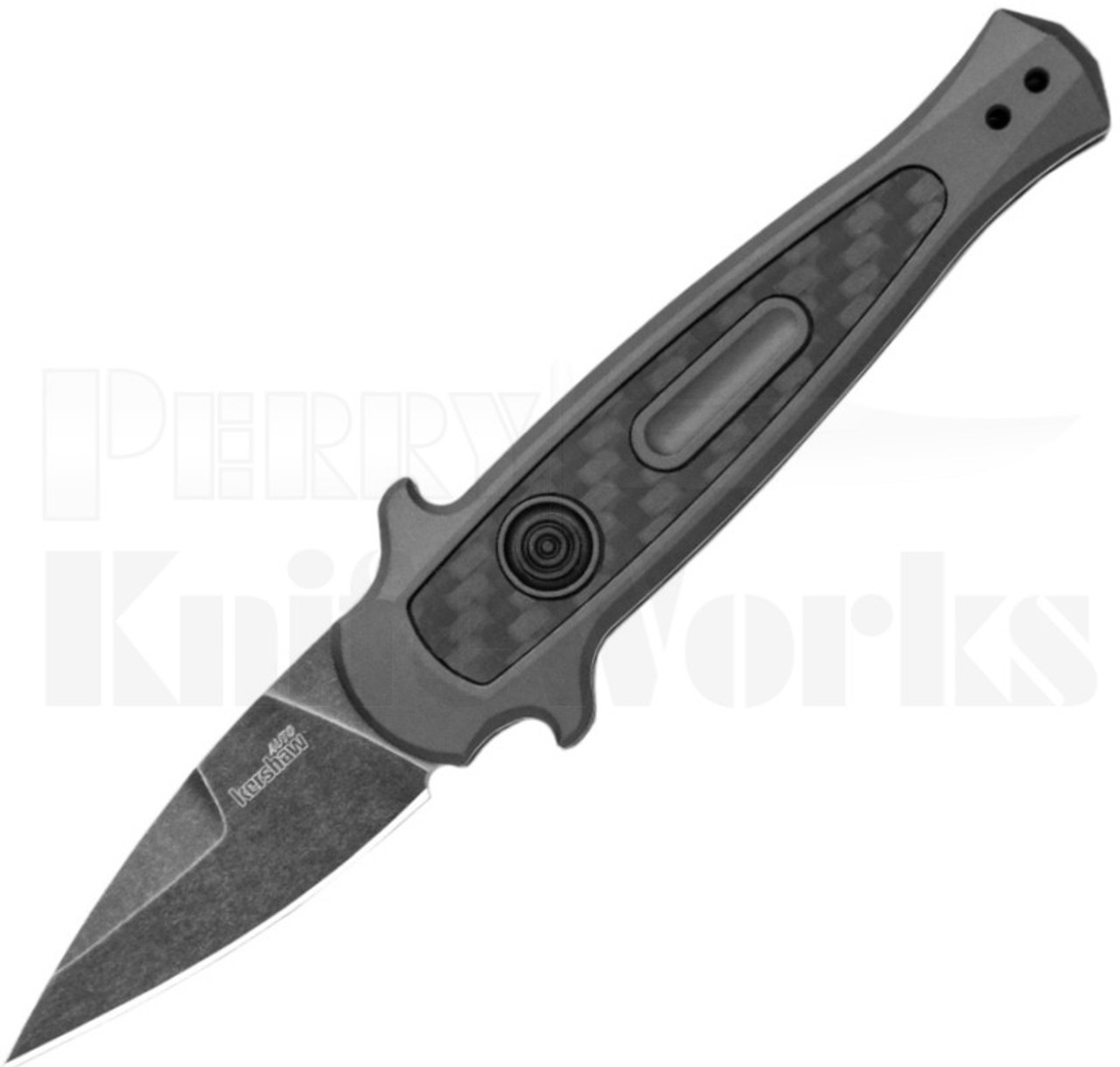 Kershaw Launch 12CA Stiletto Automatic Knife Gray 7130GRYBW l For Sale