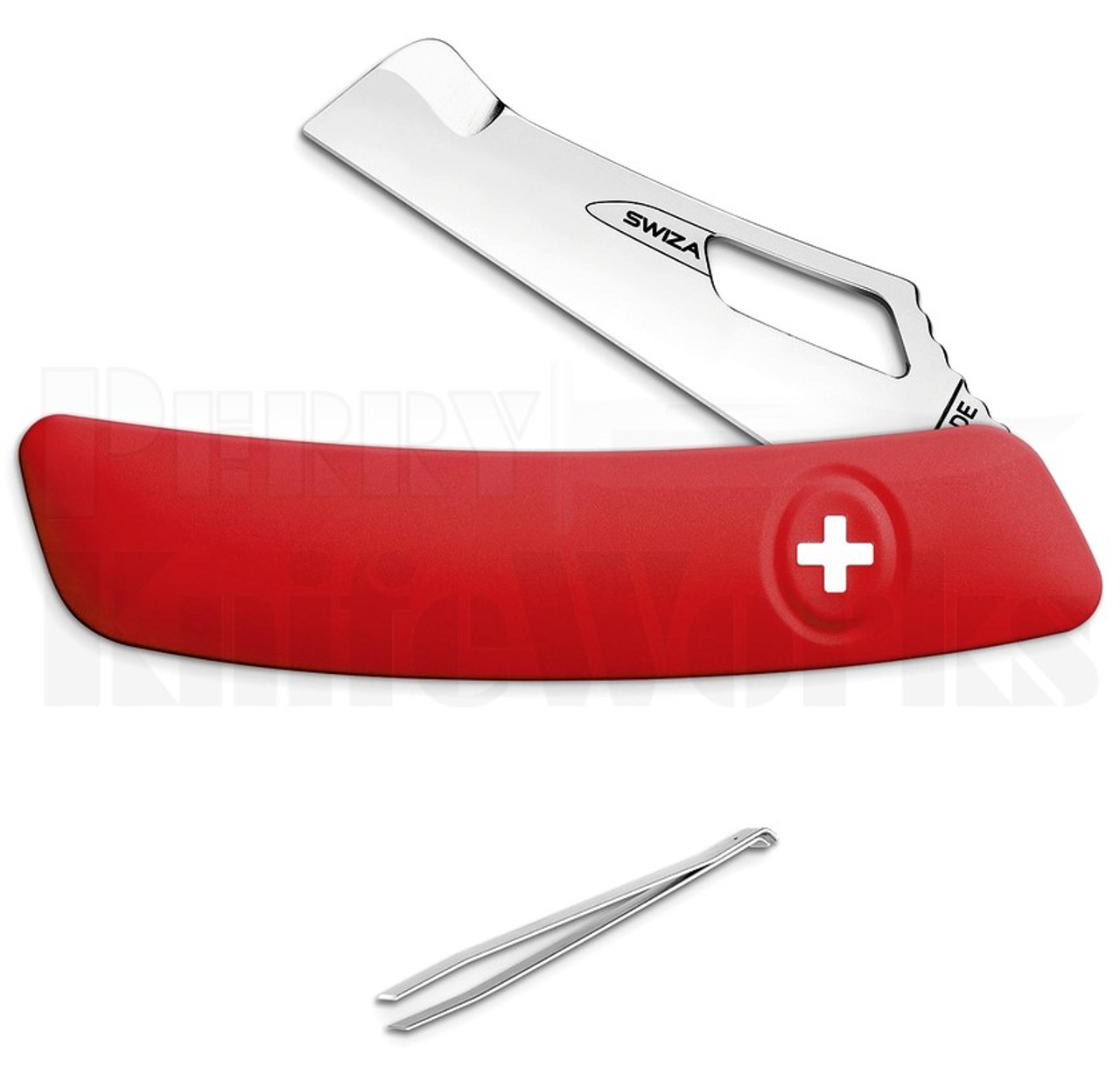Swiza GS00 Garden Grafting Swiss Pocket Knife Red l For Sale