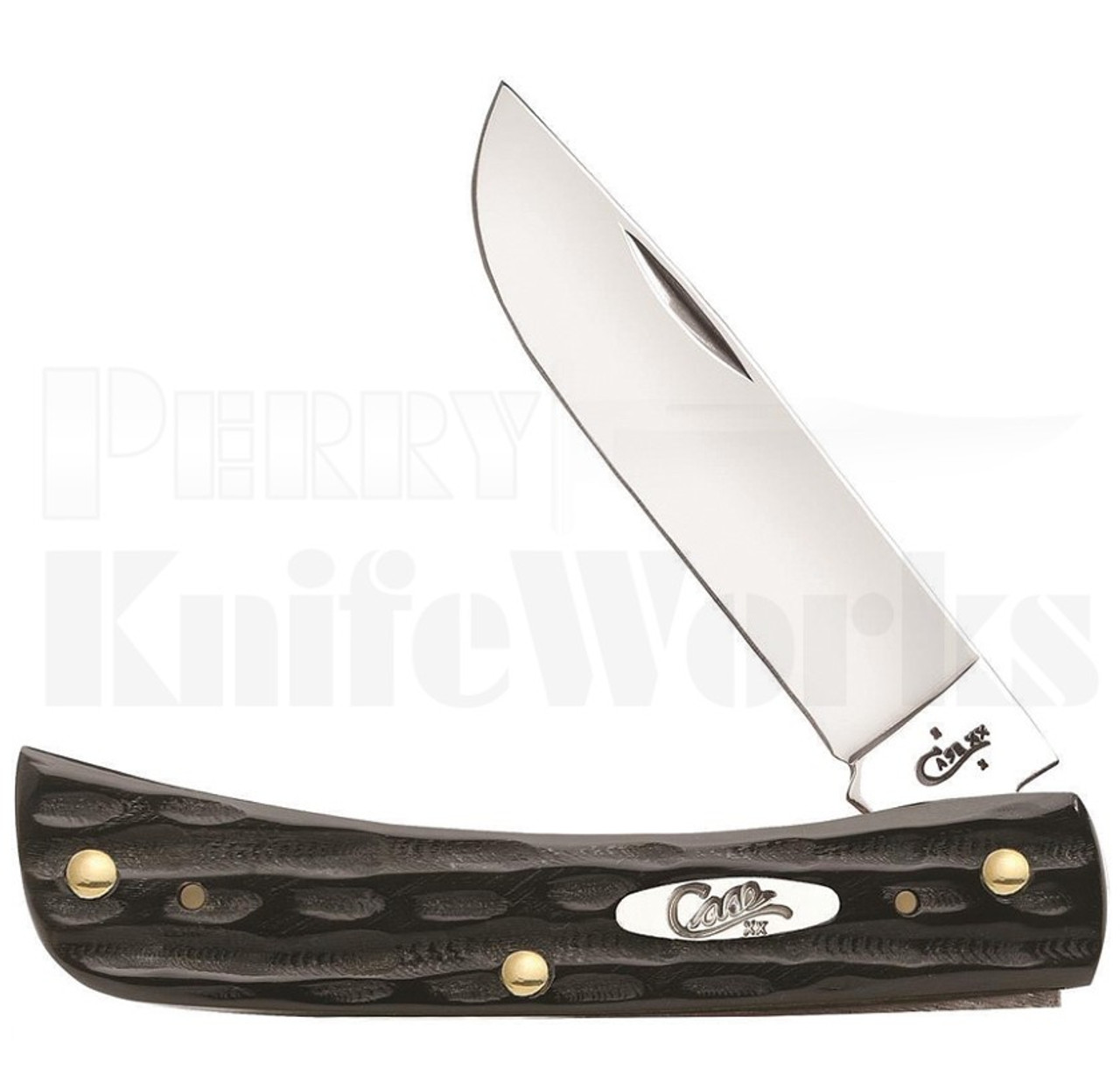 Case Sod Buster Jr Knife Jigged Buffalo Horn l For Sale