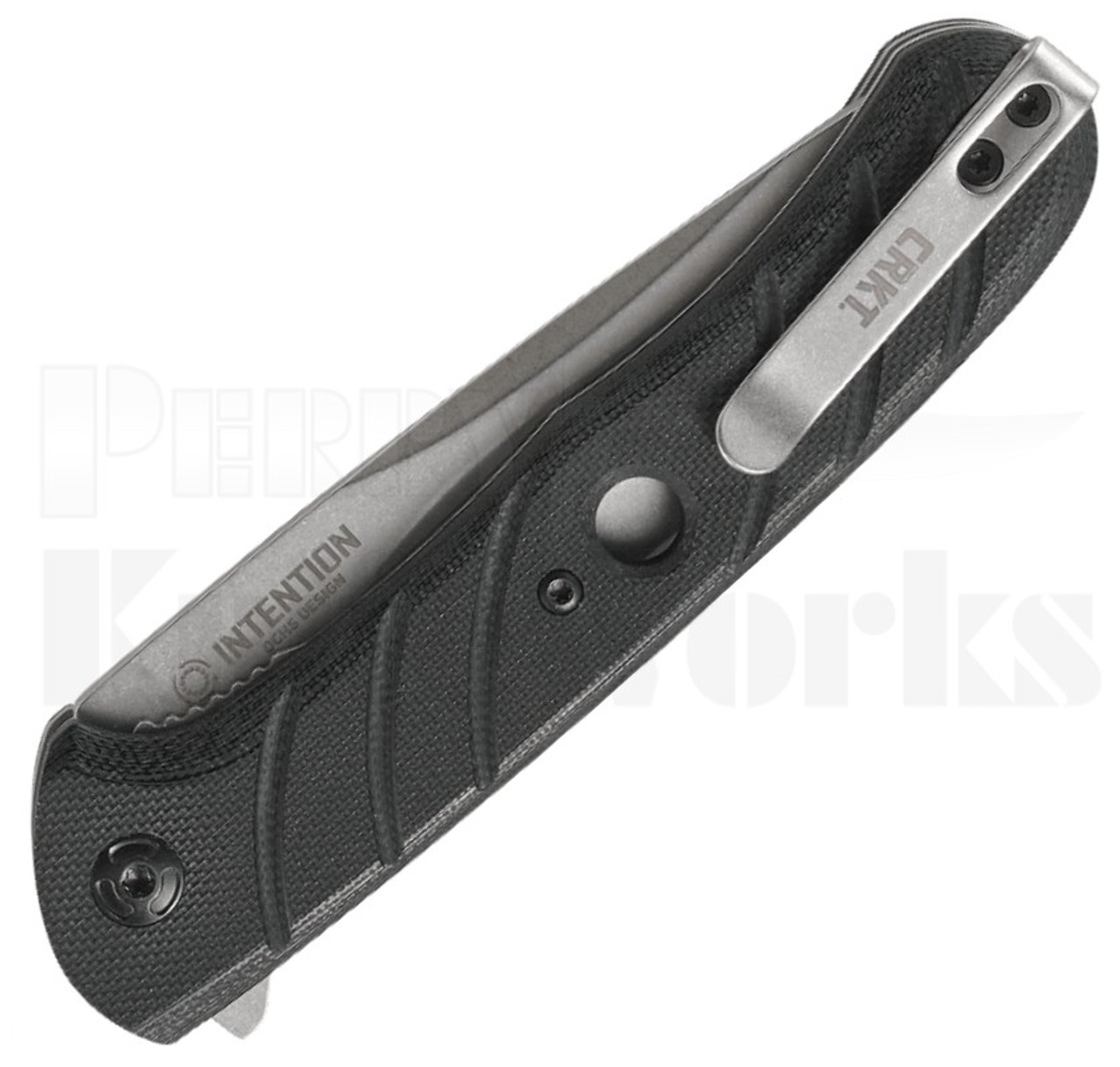 CRKT Ochs Intention Spring Assisted Knife Black 7160