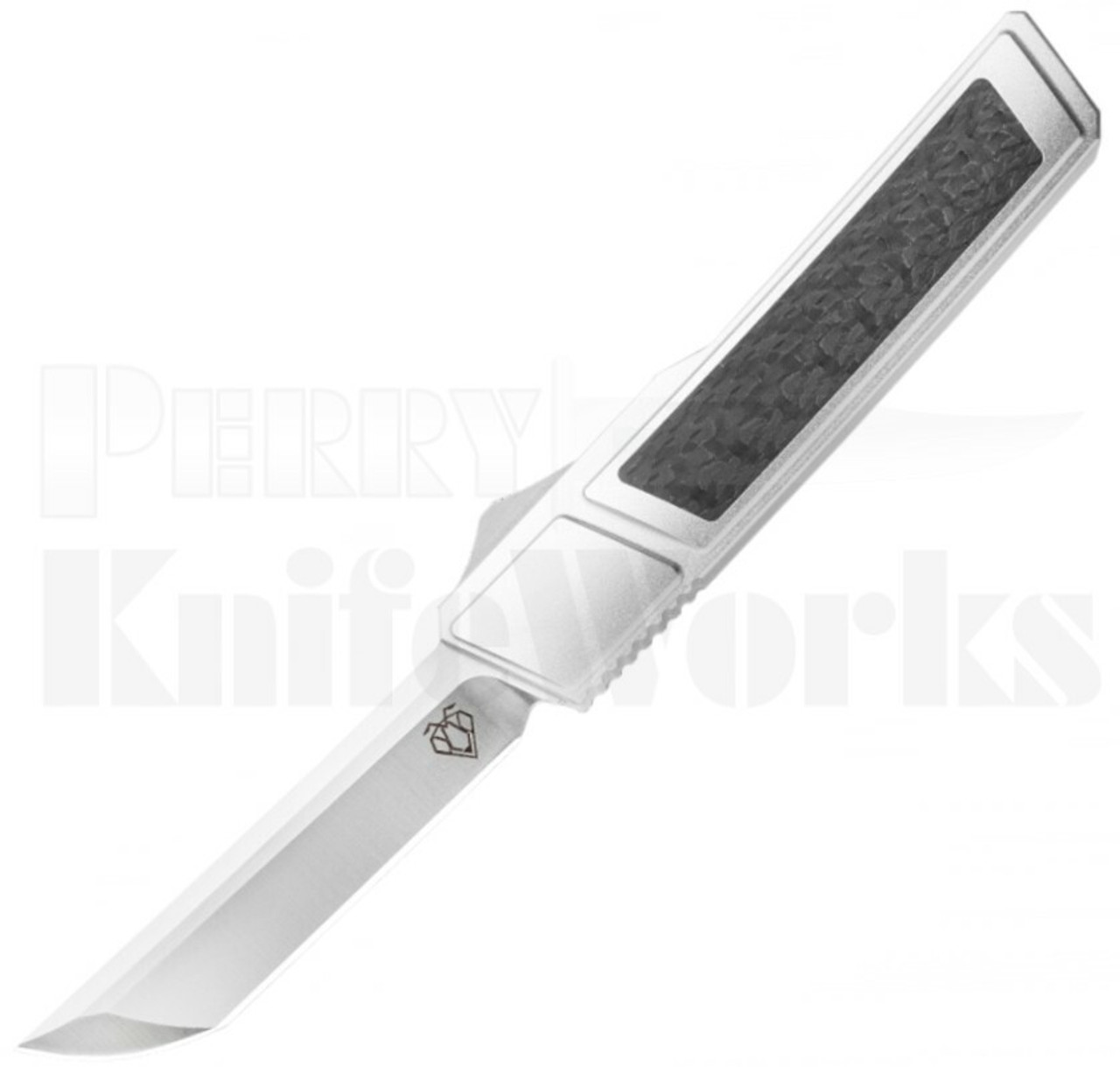 Vespa Ripper OTF Automatic Knife Silver l Satin D2 Tanto l For Sale