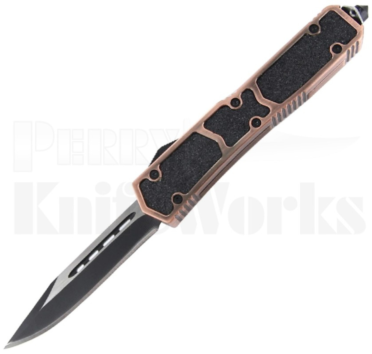 Delta Force D/A OTF Automatic Knife Copper l Two-Tone Blade l For Sale