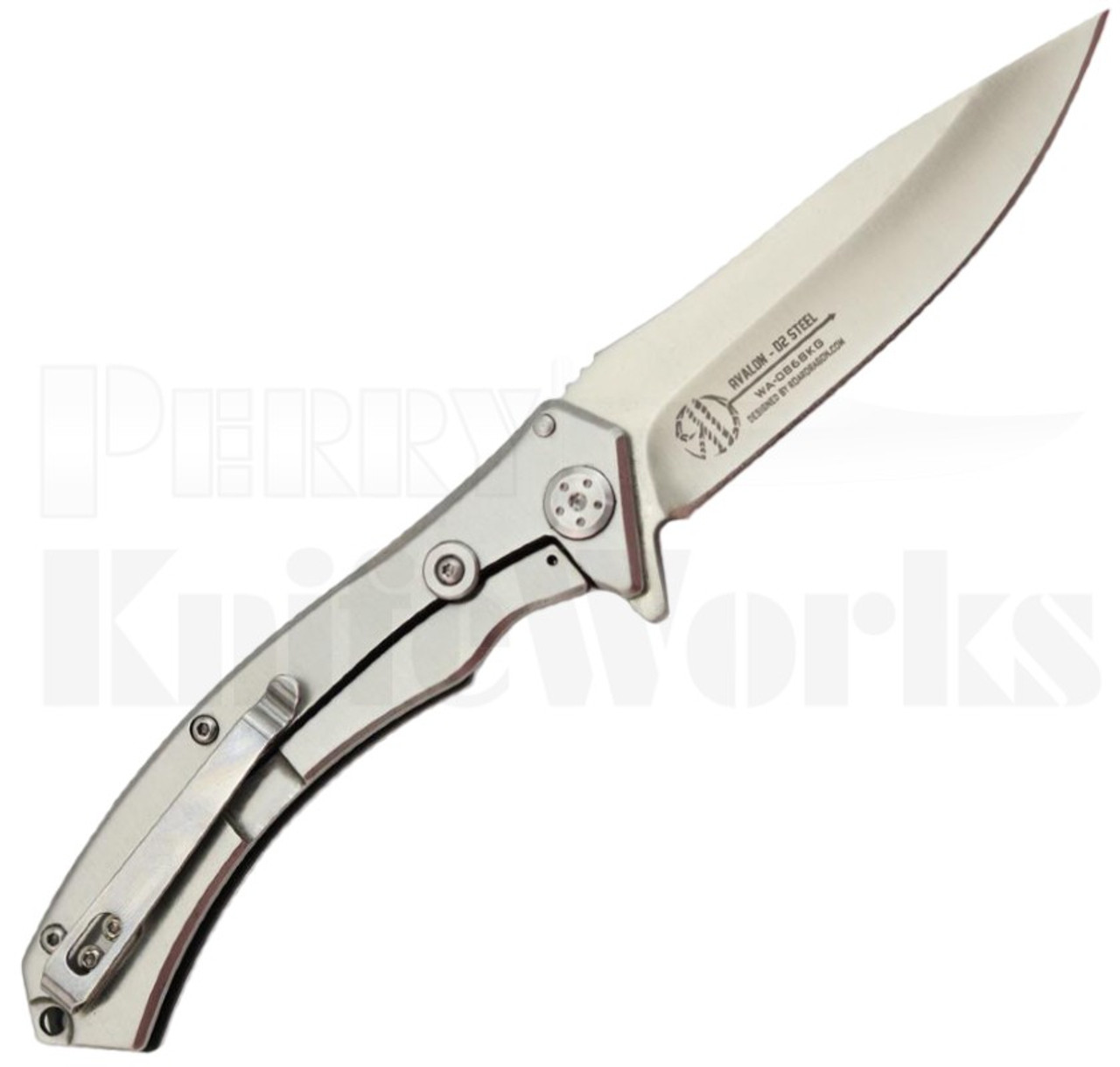 WithArmour Avalon Frame Lock Knife Black G-10