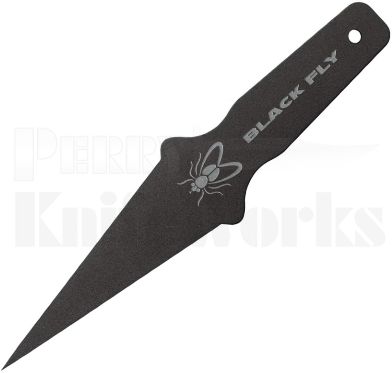Cold Steel Black Fly Fixed Blade 8" Throwing Knife 80STMA l For Sale