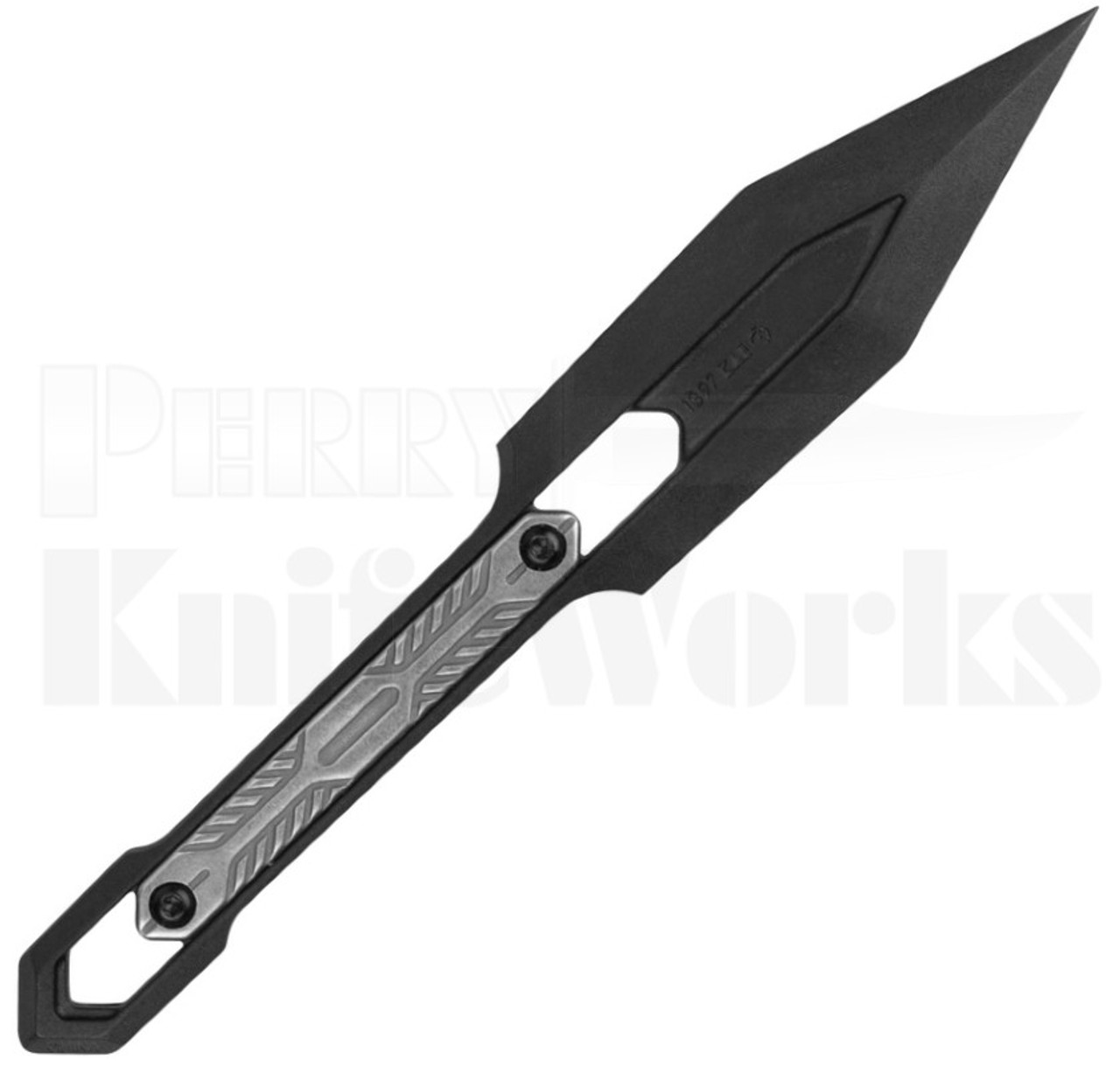 Kershaw Inverse Fixed Blade Knife Black Polymer 1397
