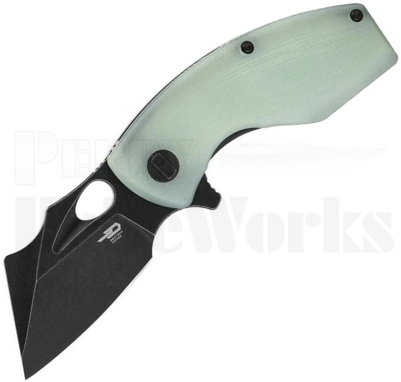 Bestech Knives Lizard Linerlock Knife Transparent G-10 l BG39E l For Sale