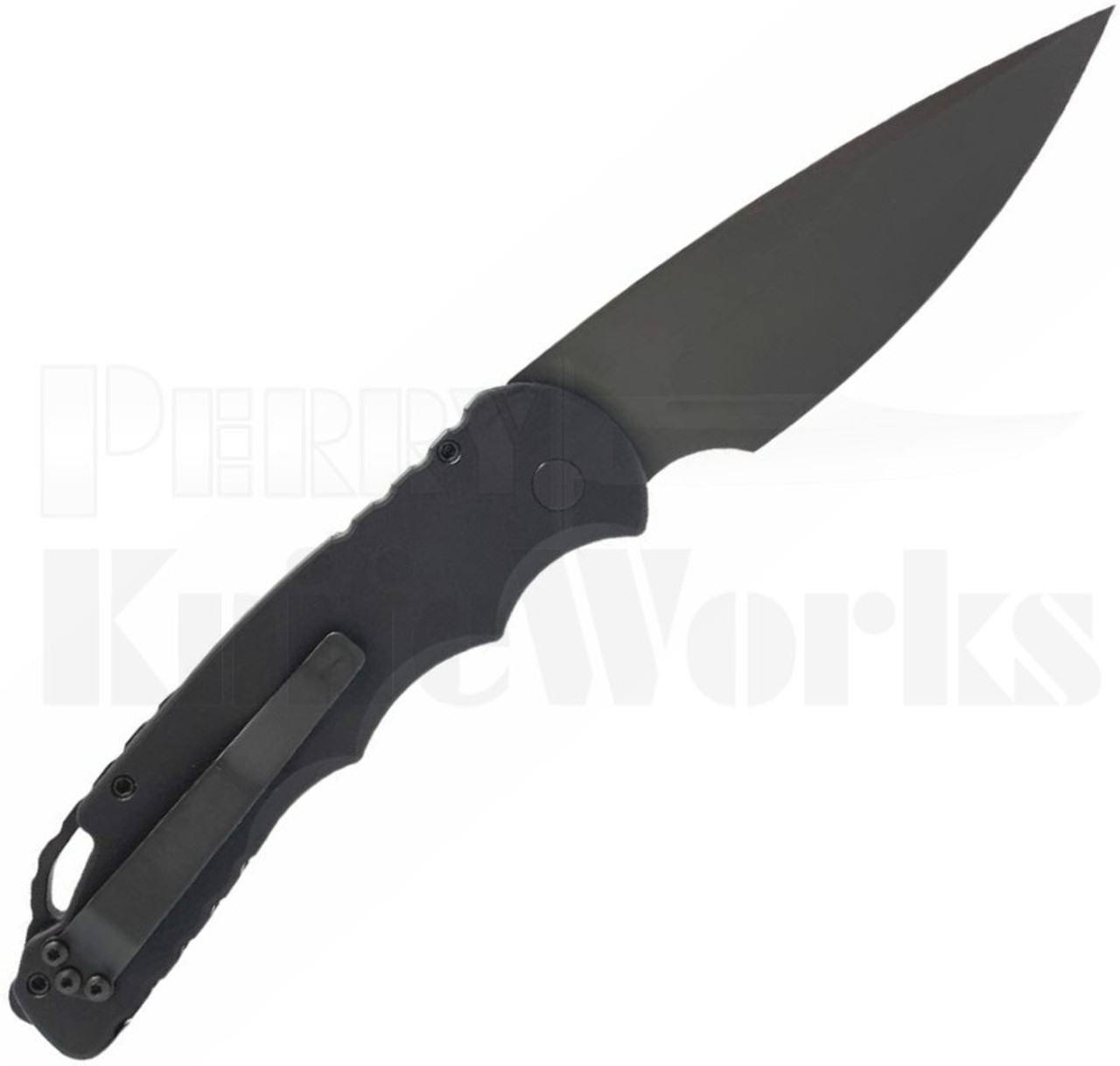 Pro-Tech TR-4 Operator Automatic Knife Black l Tritium Vial