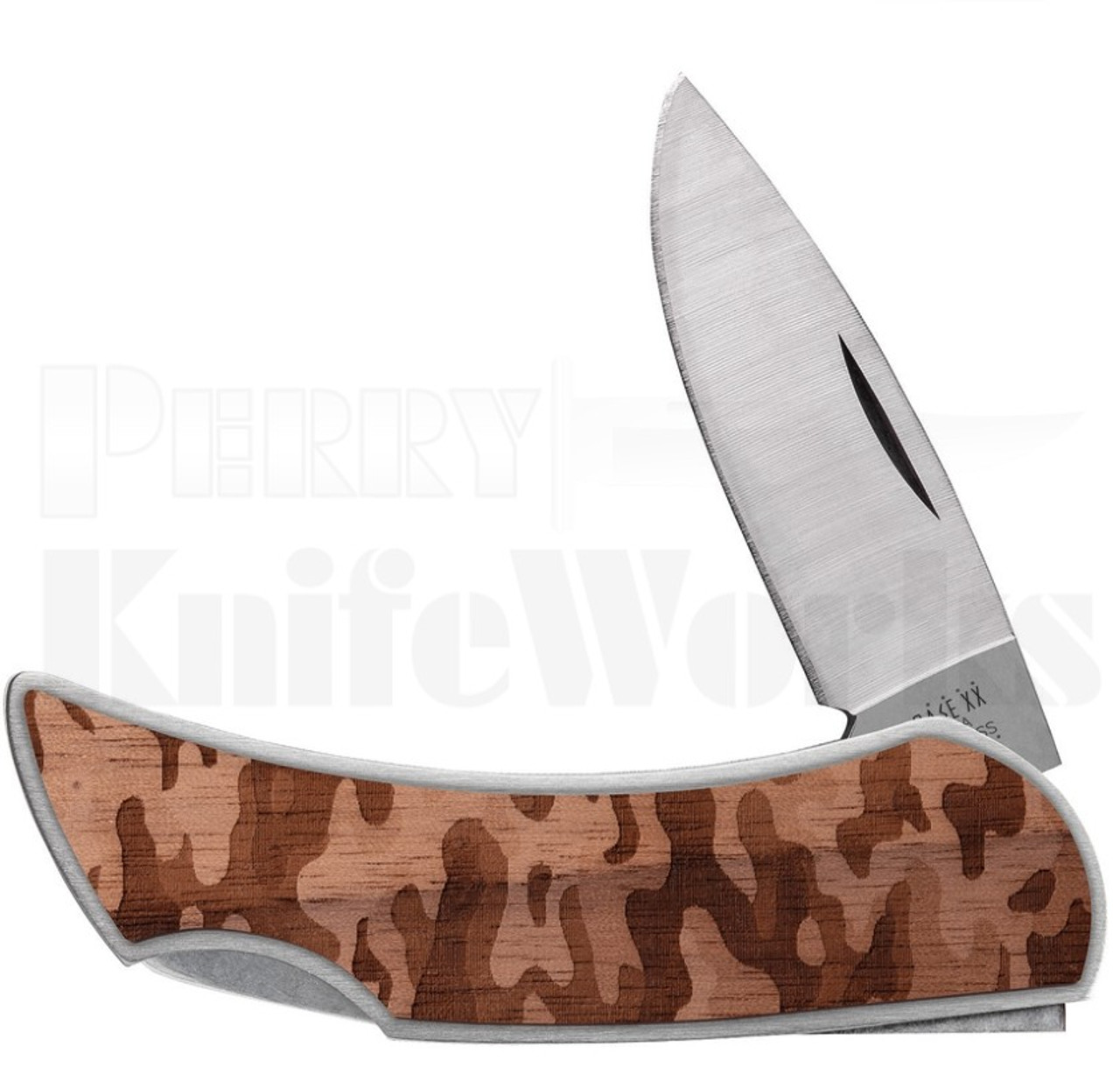 Case Woodchuck Camo Print Executive Lockback Knife l For Sale