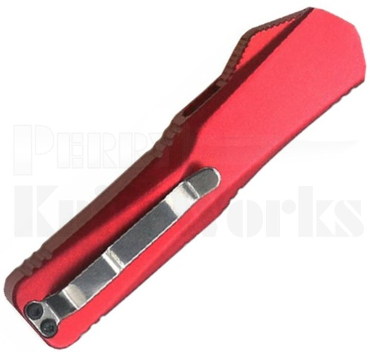 Firecracker Mini OTF Automatic Knife Red l Two-Tone Tanto