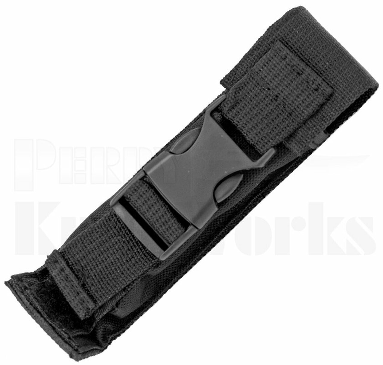 Delta Force OTF Automatic Knife Black Tread l Gold Two-Tone Serrated l Sheath