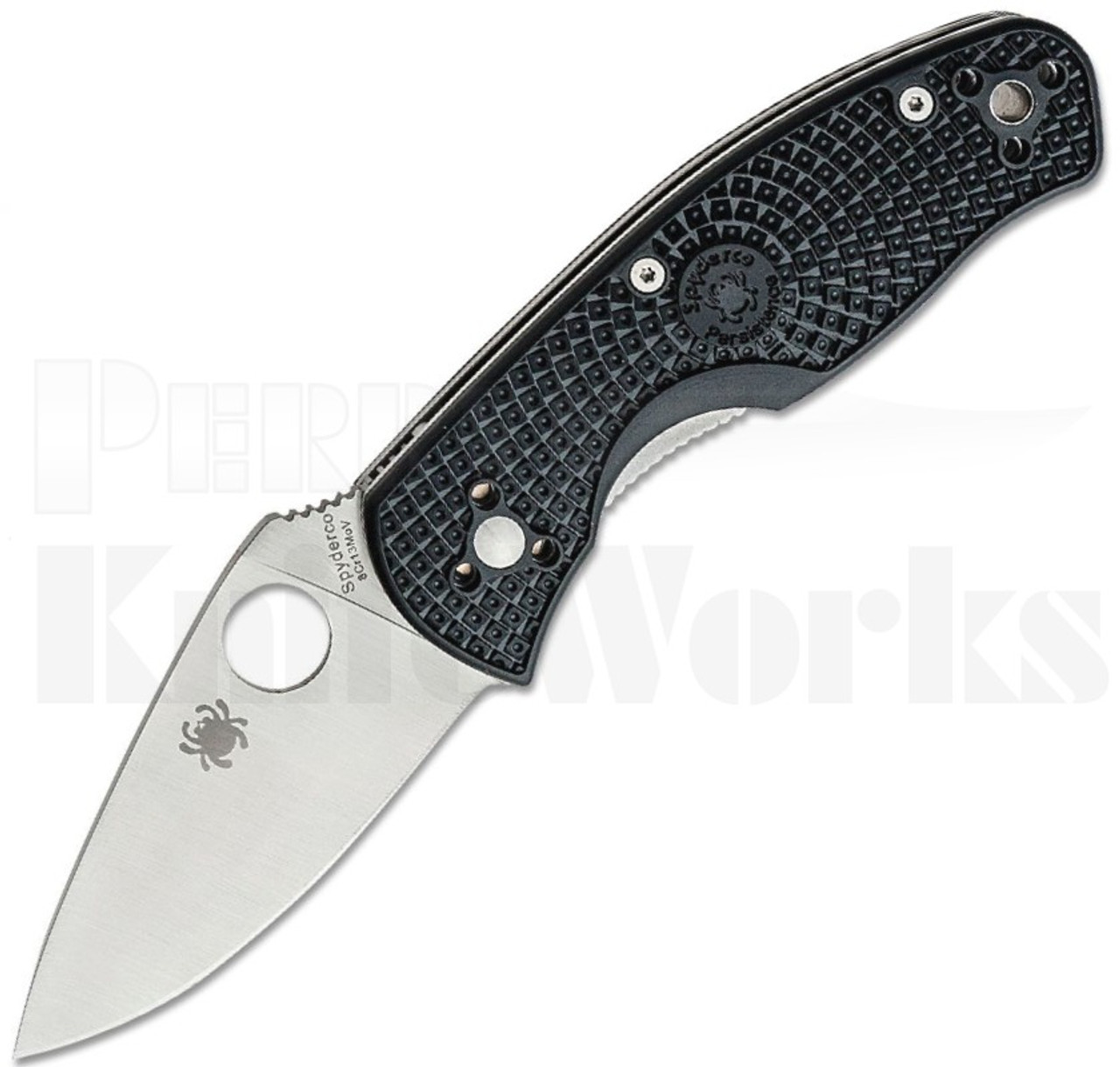 Spyderco Persistence Lightweight Knife Black C136PBK l For Sale