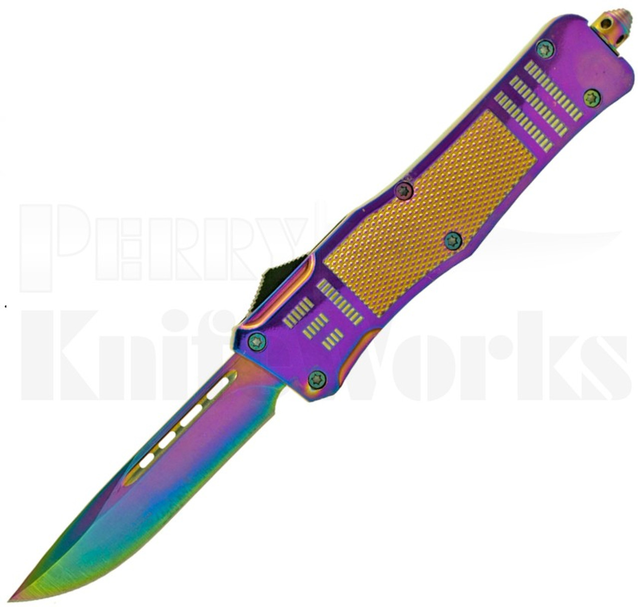 Delta Force OTF Drop Point Automatic Knife Spectrum l For Sale