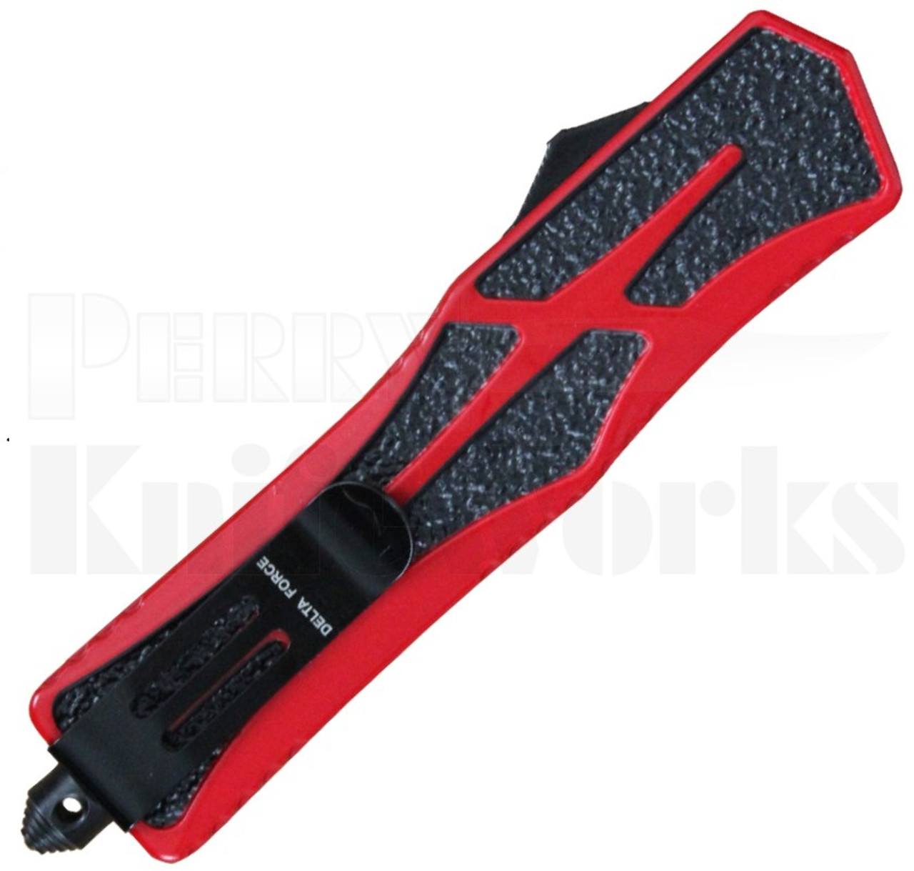 Delta Force Marauder OTF Dagger Automatic Knife Red