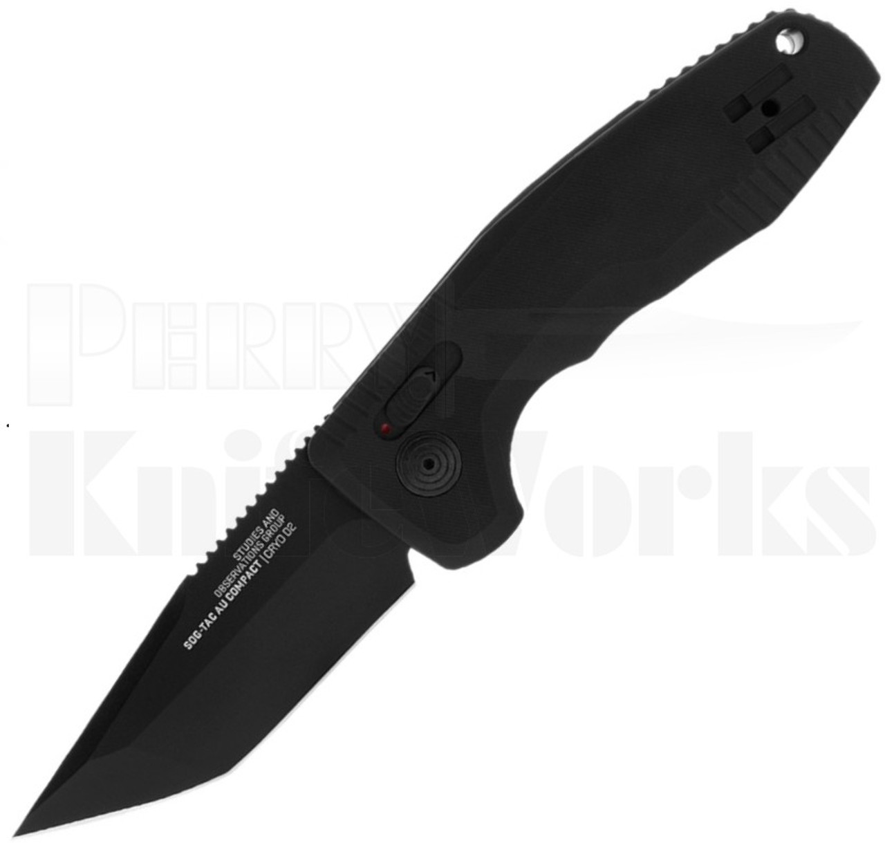 SOG-TAC AU Compact Automatic Knife Tanto 15-38-09-57 l For Sale