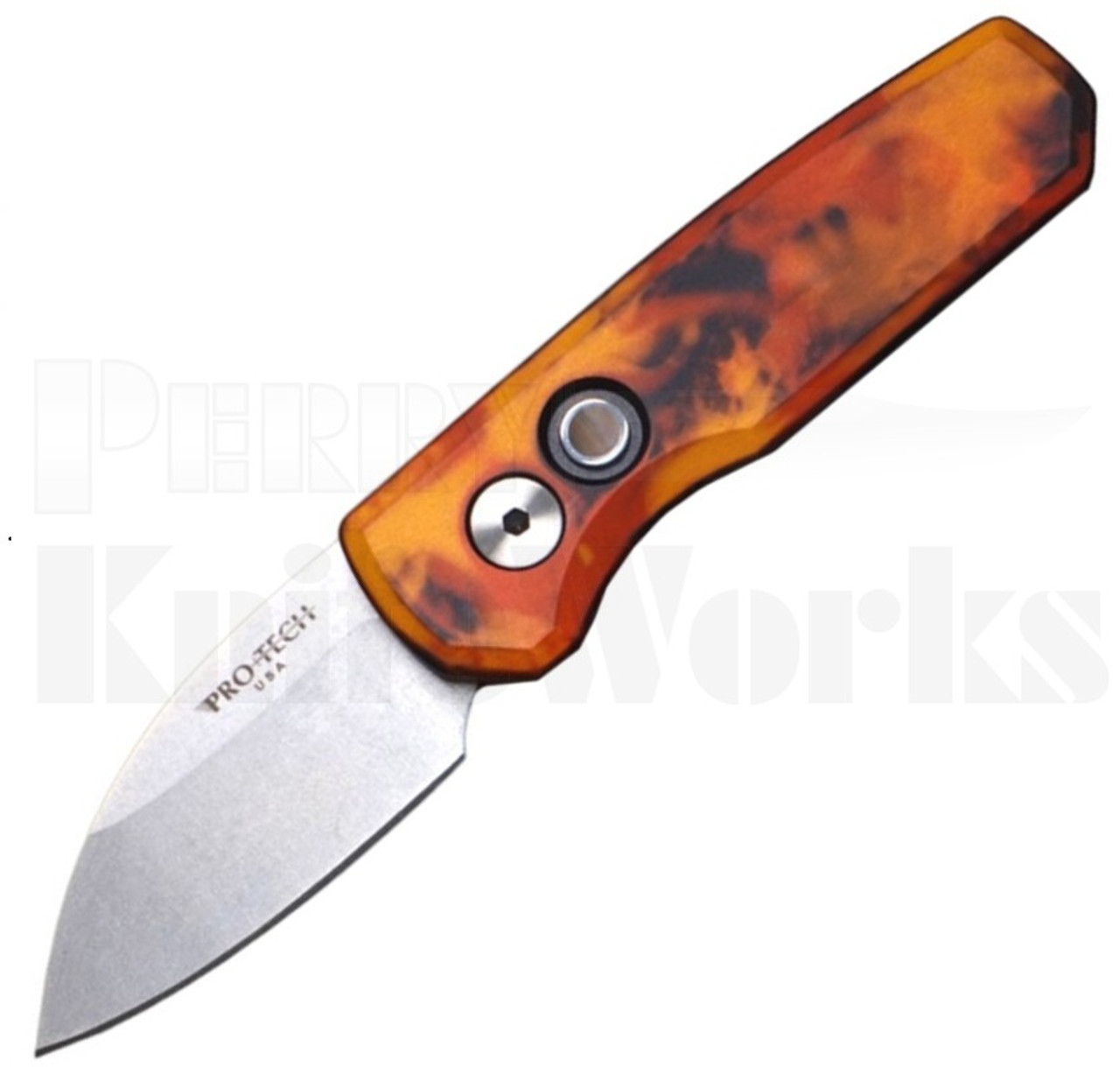 Pro-Tech Runt 5 Automatic Knife Del Fuego l For Sale