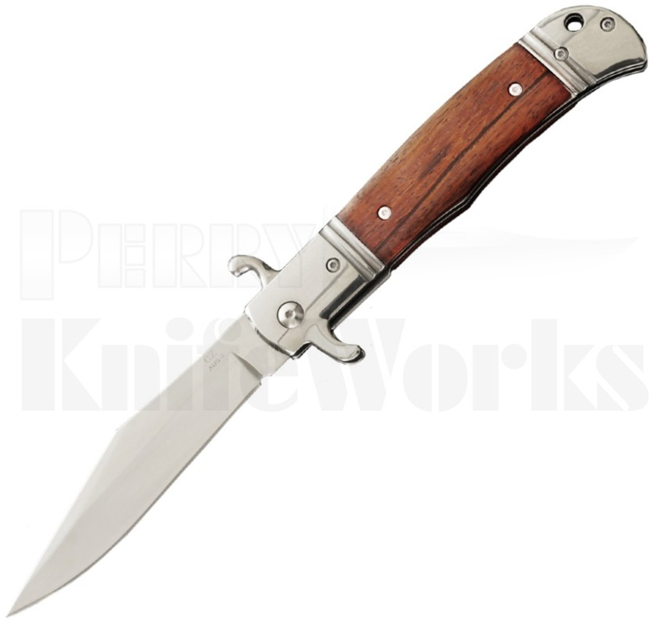 CZ Bolster Release Automatic Knife Rosewood l For Sale