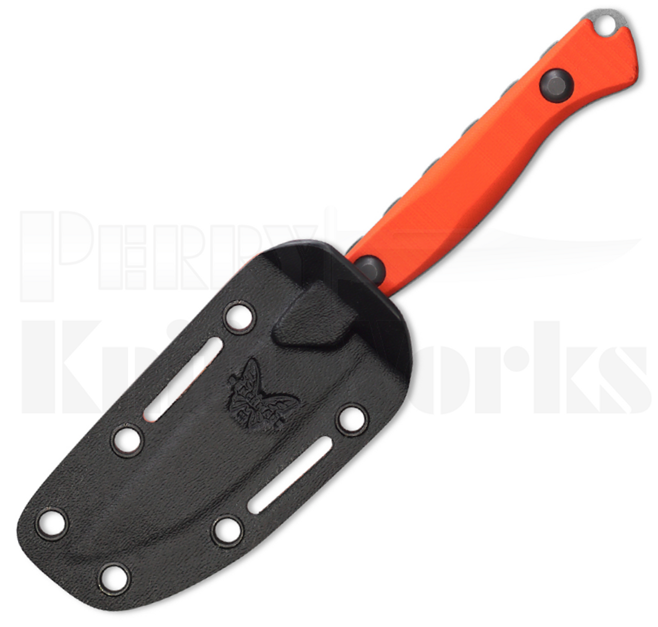 Benchmade Flyway Fixed Blade Knife Orange 15700