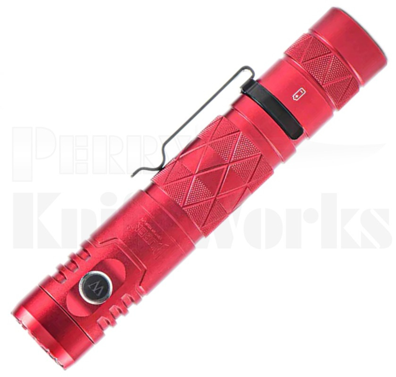 Wuben E12R Rechargeable LED Flashlight Red l 1200 Lumens l For Sale