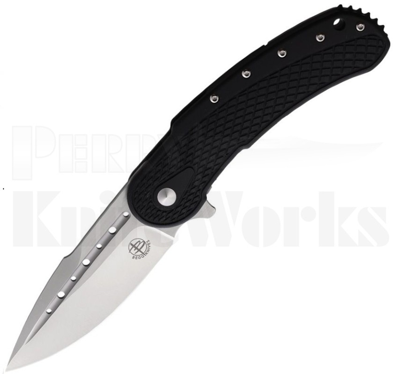 Begg Knives Steelcraft Series Bodega Knife Black l For Sale