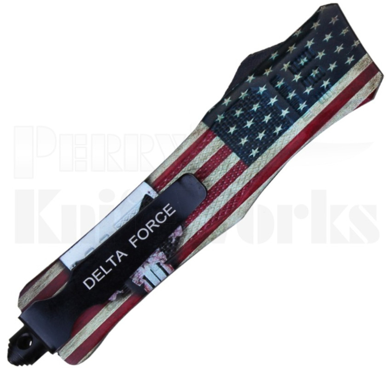 Delta Force Mini OTF Automatic Knife Punisher l 2-Tone Drop Point