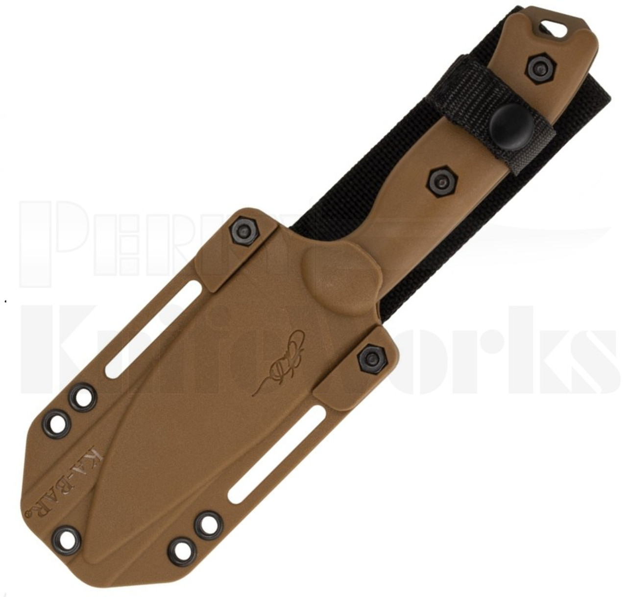 Ka-Bar Becker BK19 Nessmuk Fixed Blade Knife Tan