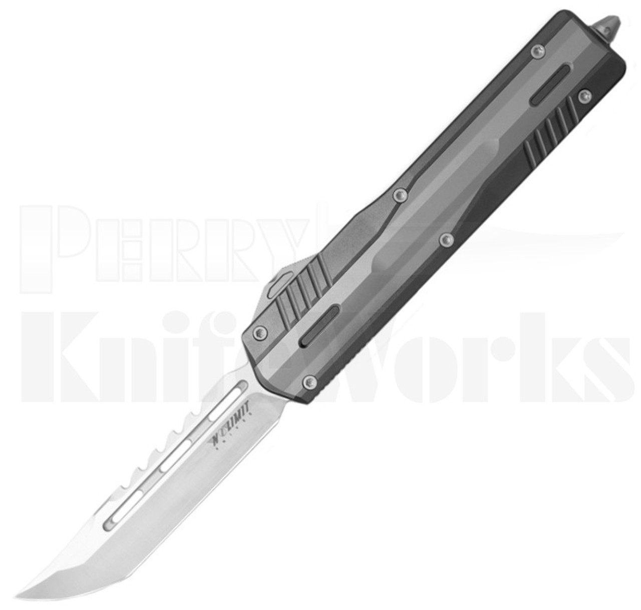 No Limit Night Stalker II OTF Automatic Knife Gray M390 l For Sale