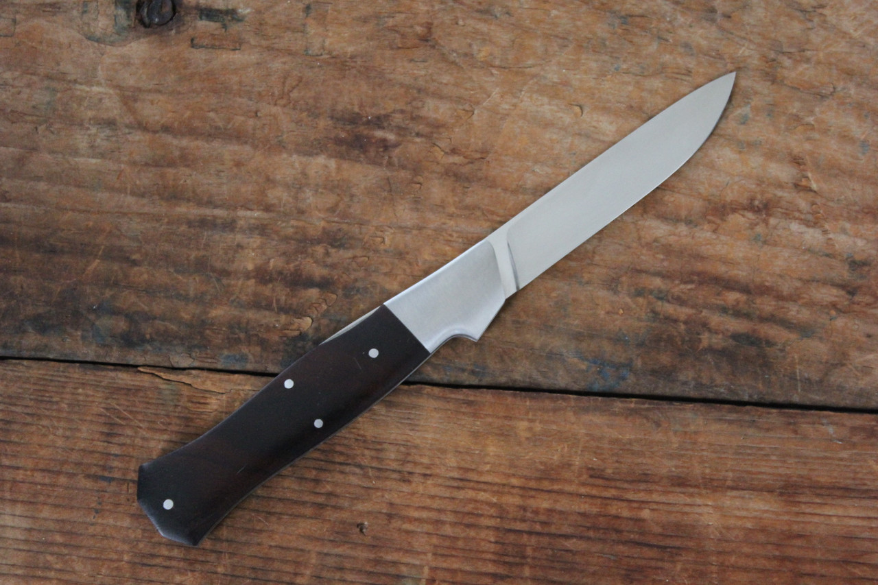 Larry Newton Custom Lockback Knife Ironwood l Back