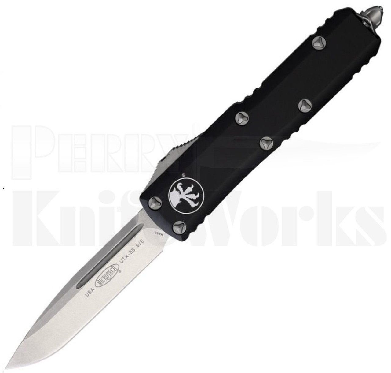 Microtech UTX-85 S/E OTF Automatic Knife Black 231-10 l For Sale