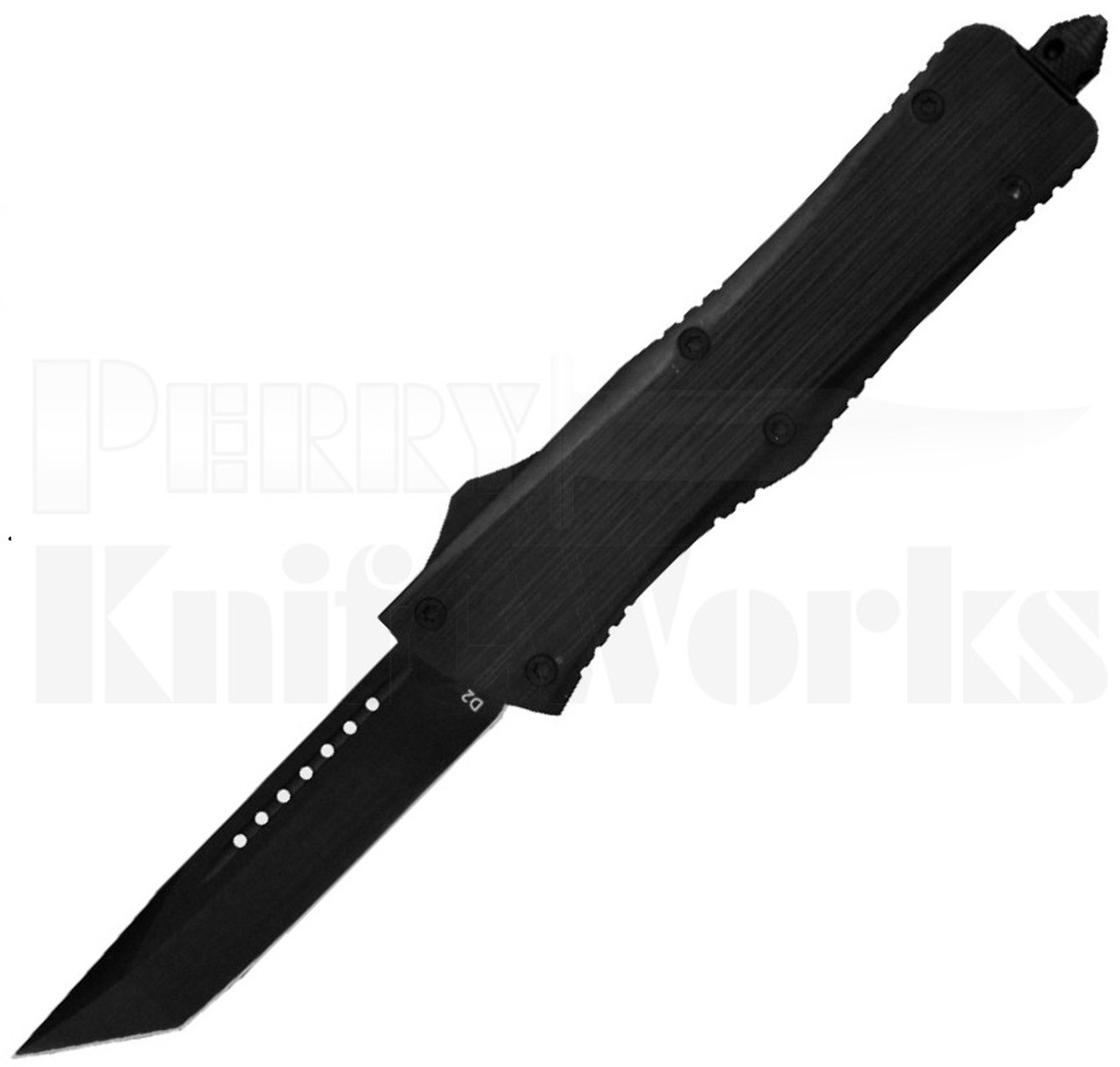 Delta Force Elite Model-A Tanto Automatic Knife Black l 3.7" Blade l For Sale