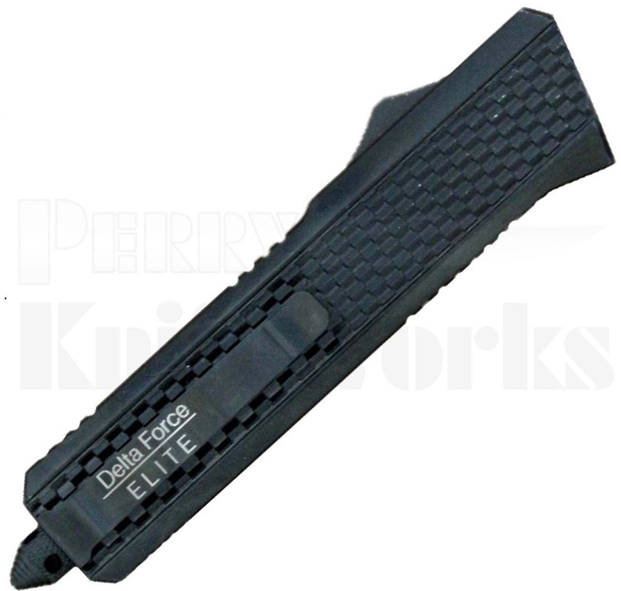 Delta Force Elite Model-B Automatic Knife Black l 3.2" Blade