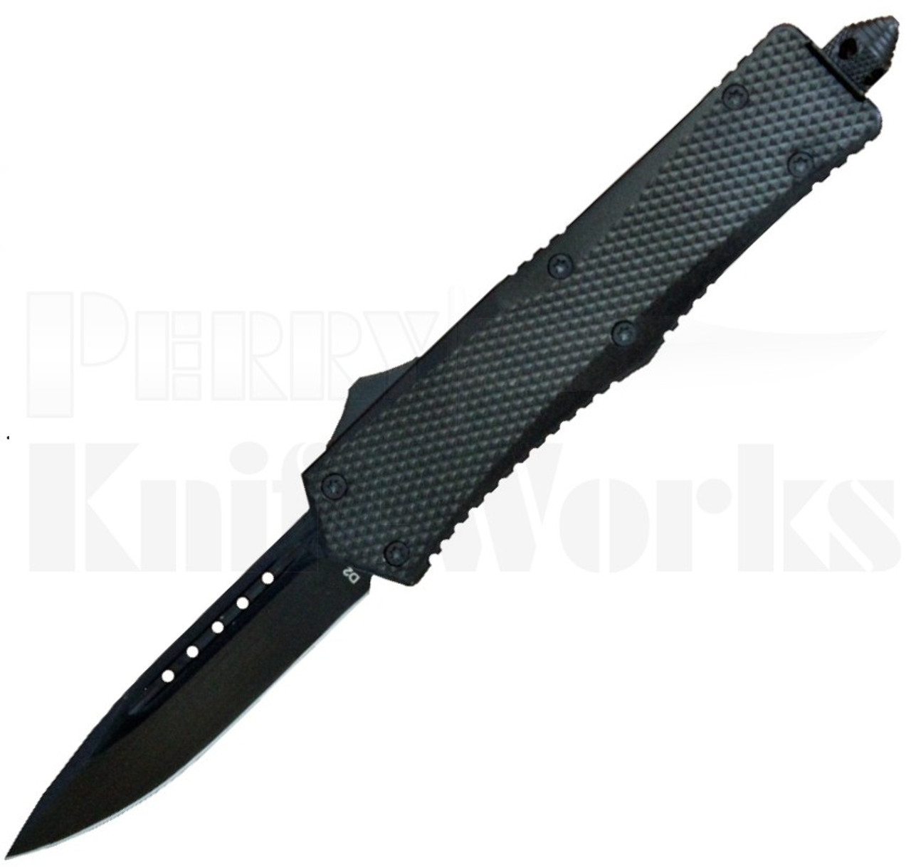 Delta Force Elite Model-C Automatic Knife Black l 3.2" Blade l For Sale