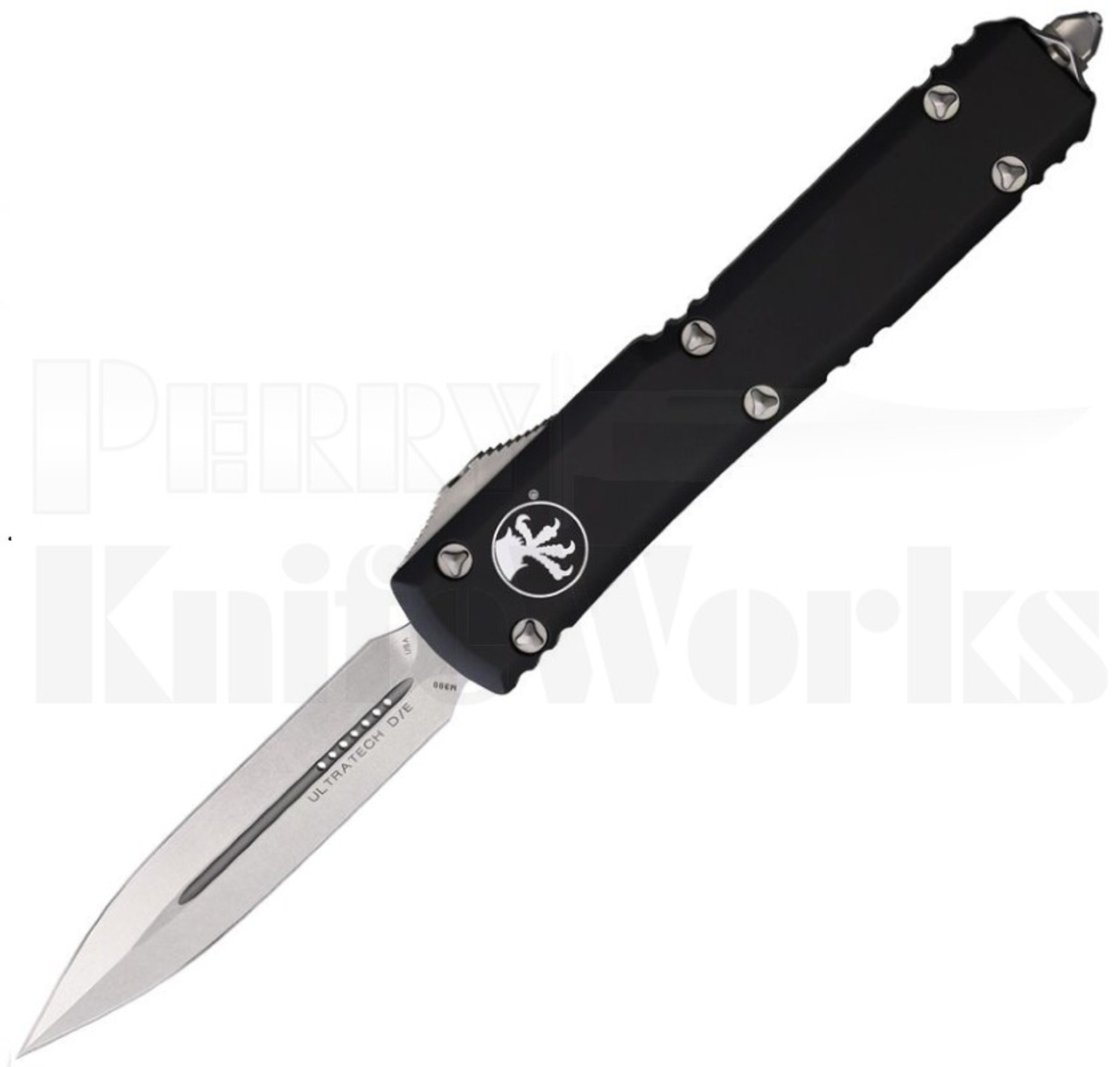 Microtech Ultratech D/E OTF Automatic Knife Black 122-10 l For Sale
