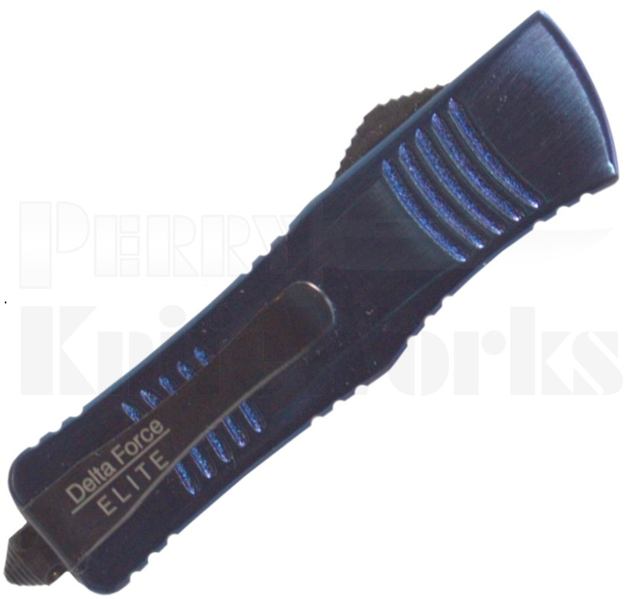 Delta Force Elite Model-D Tanto Automatic Knife Blue l 1.9" Blade