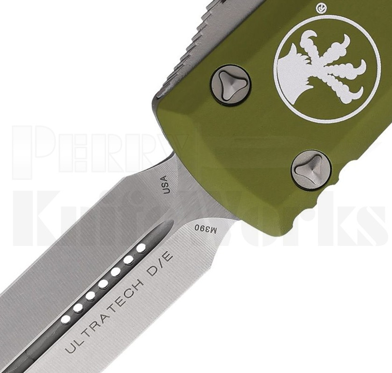 Microtech Ultratech D/E OTF Automatic Knife Green 122-10OD